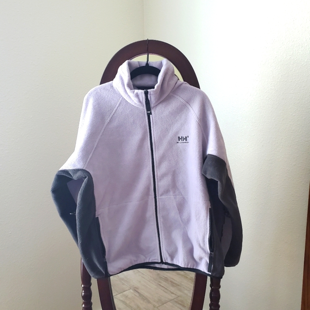 Helly Hansen Colorblock Fleece Zip Jacket Size Large